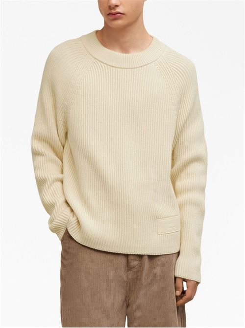 Cotton sweater AMI PARIS | HKS024KN0031185